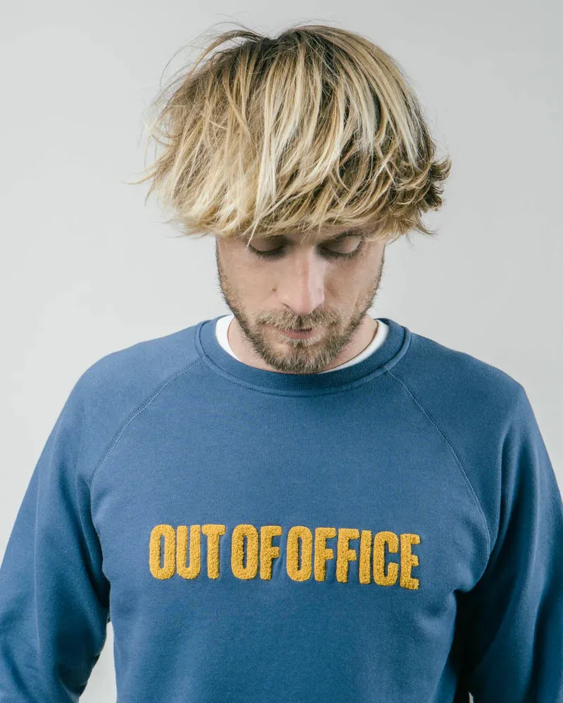 sweatshirt - out of office - blue