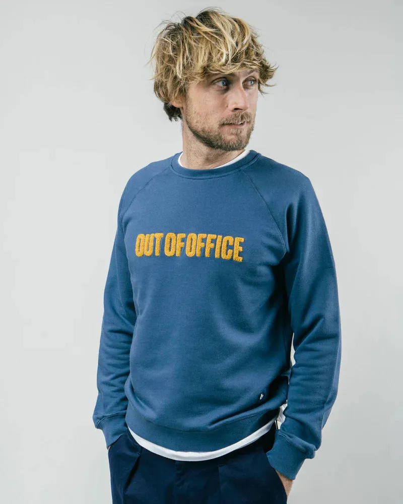 sweatshirt - out of office - blue