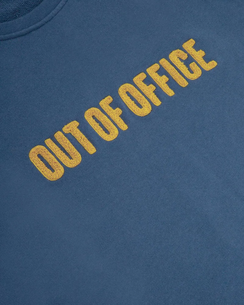 sweatshirt - out of office - blue