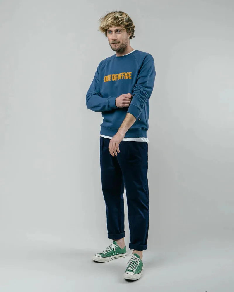 sweatshirt - out of office - blue