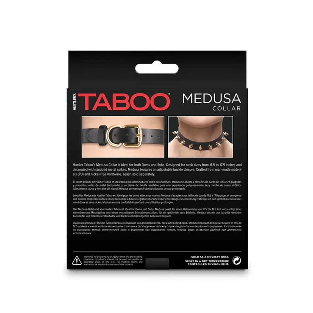 Taboo ''Medusa'' Collar -Black