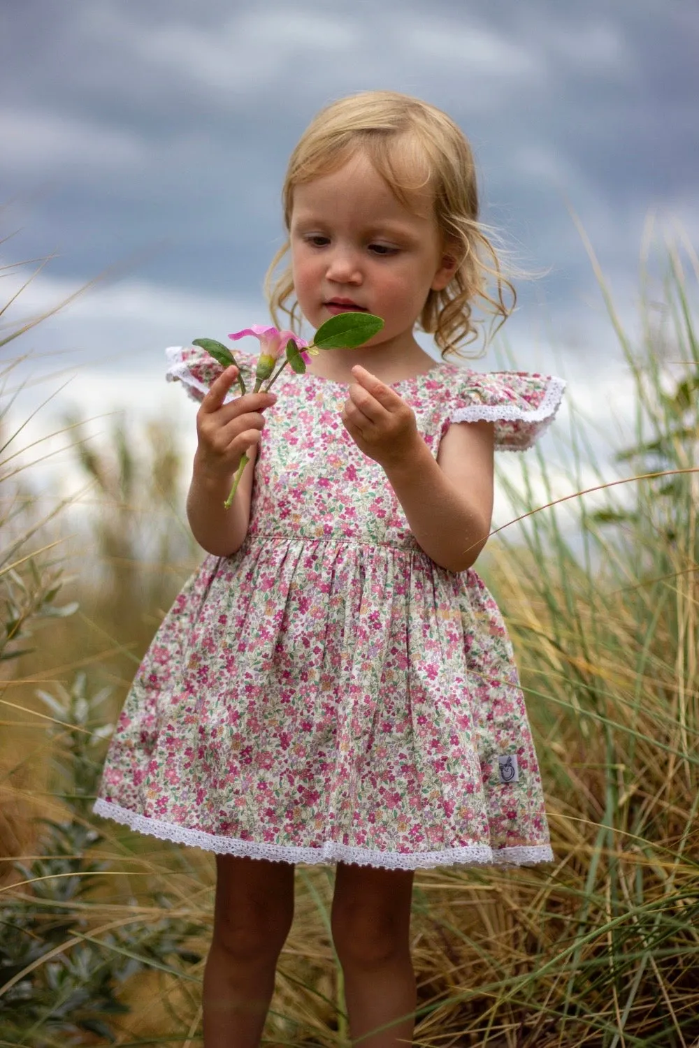 Tea Party Romper Dress - June in Pink