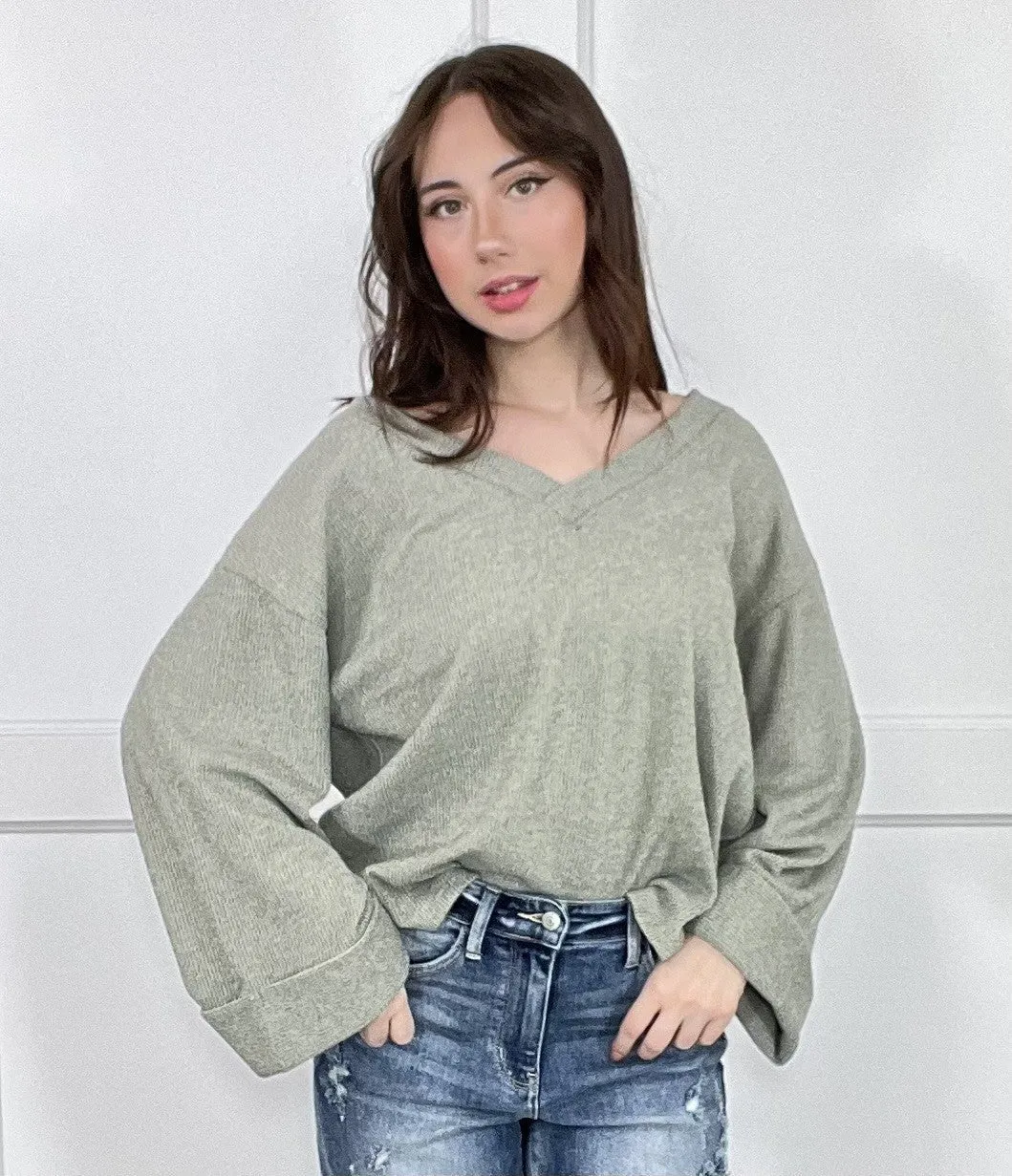 The Blakely Knit Pullover *Final Sale* * Final Sale*