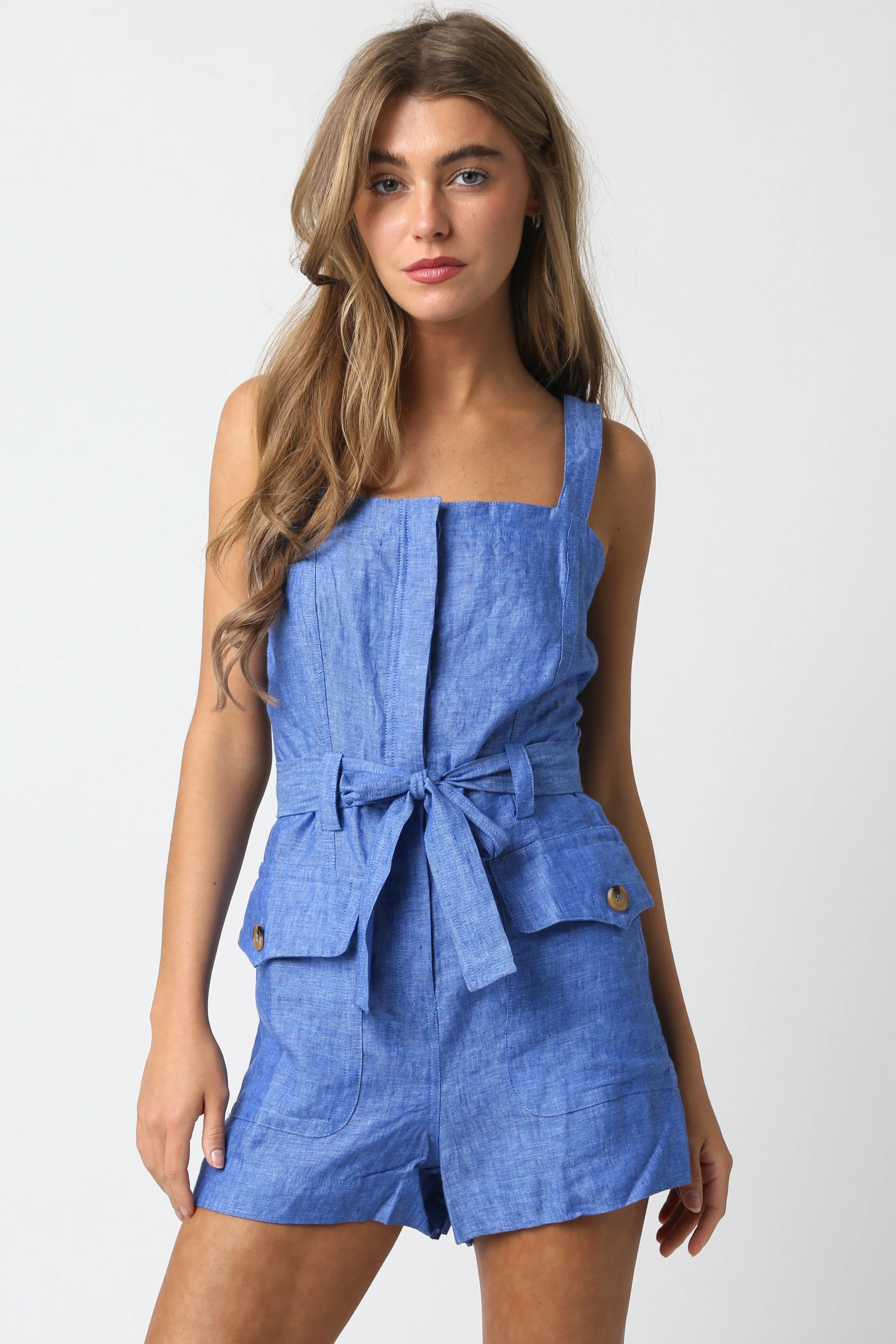 The 'Jess Denim Romper'