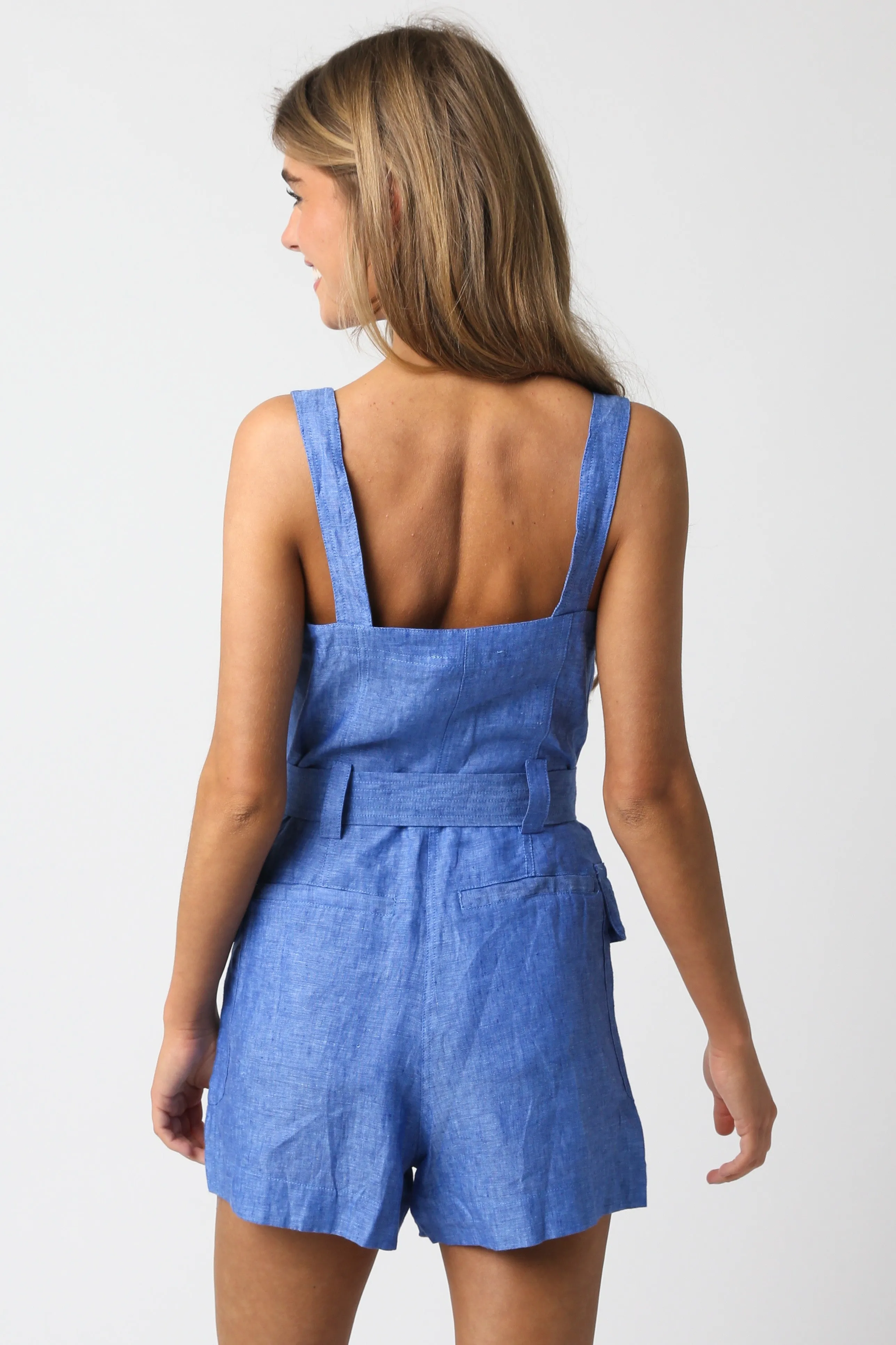 The 'Jess Denim Romper'