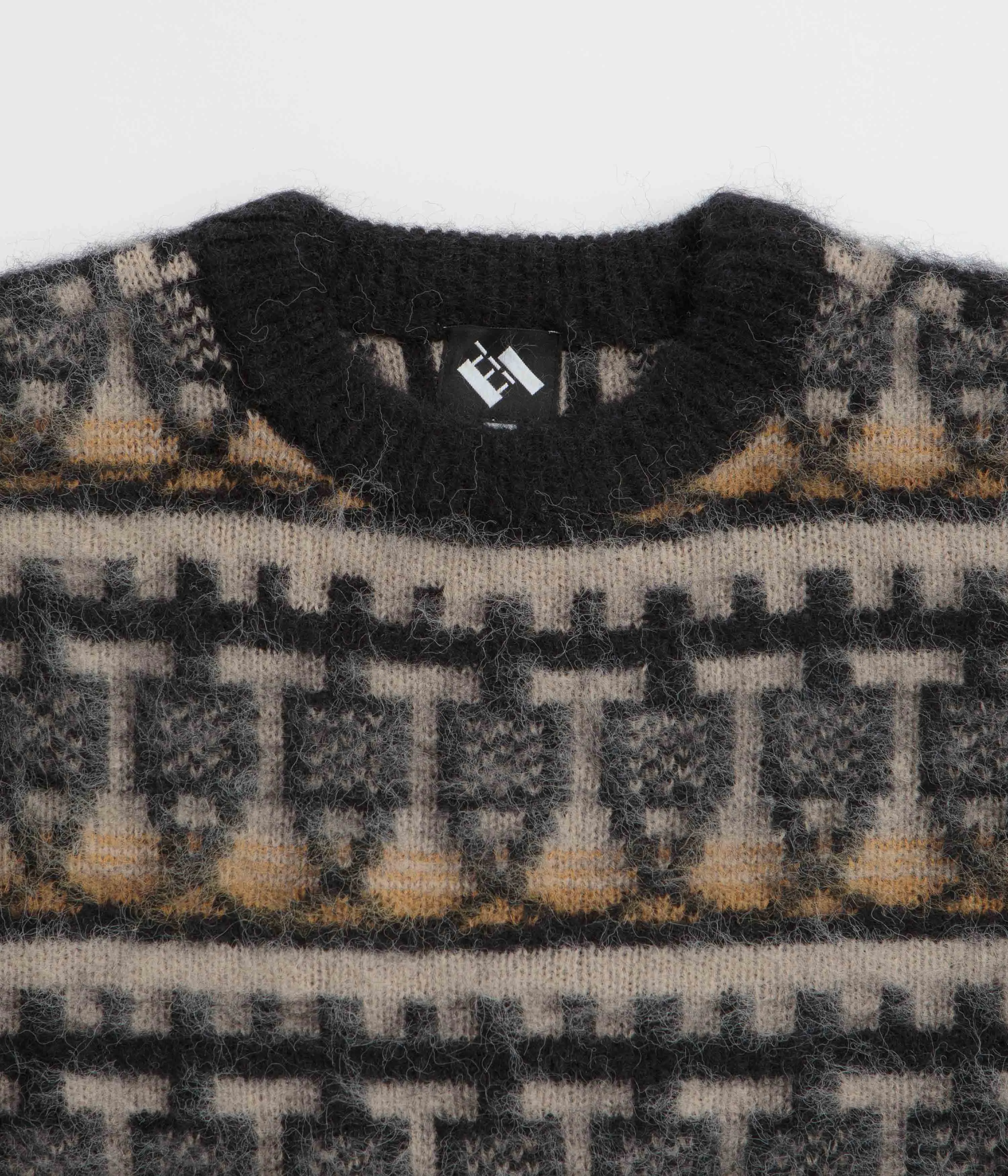 The Trilogy Tapes Repeat Knitted Sweatshirt - Multi