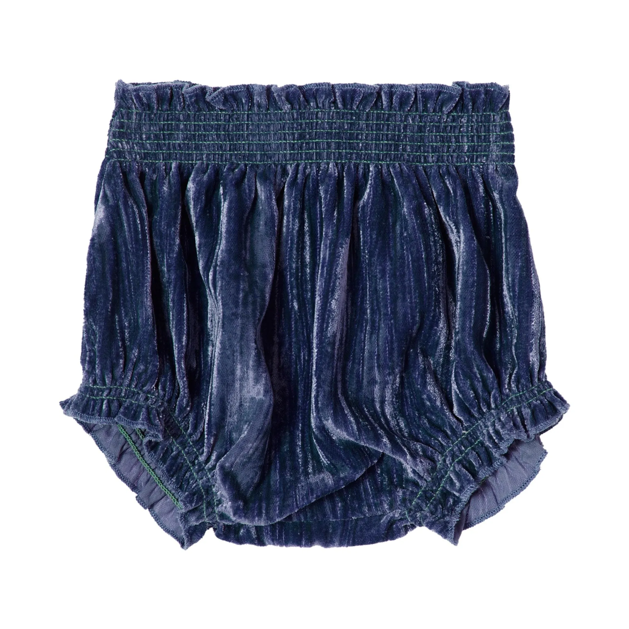 Tocoto Vintage Navy Velvet Bloomer