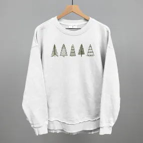 Tree Oversized Terry Sweatshirt