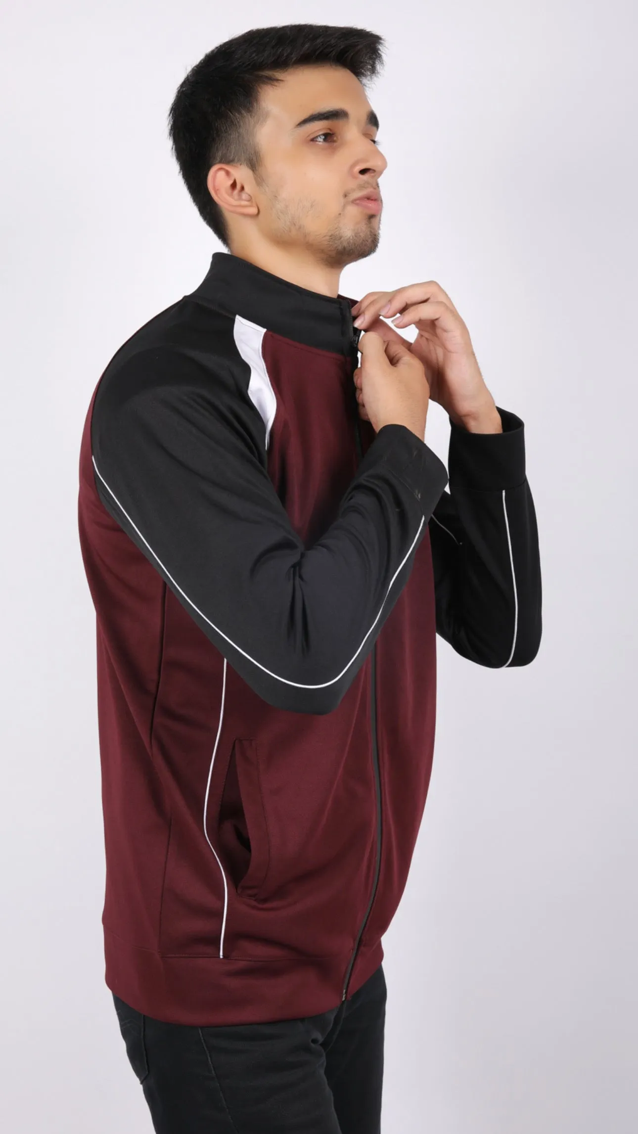 UA Mehroon Track Jacket - Imported