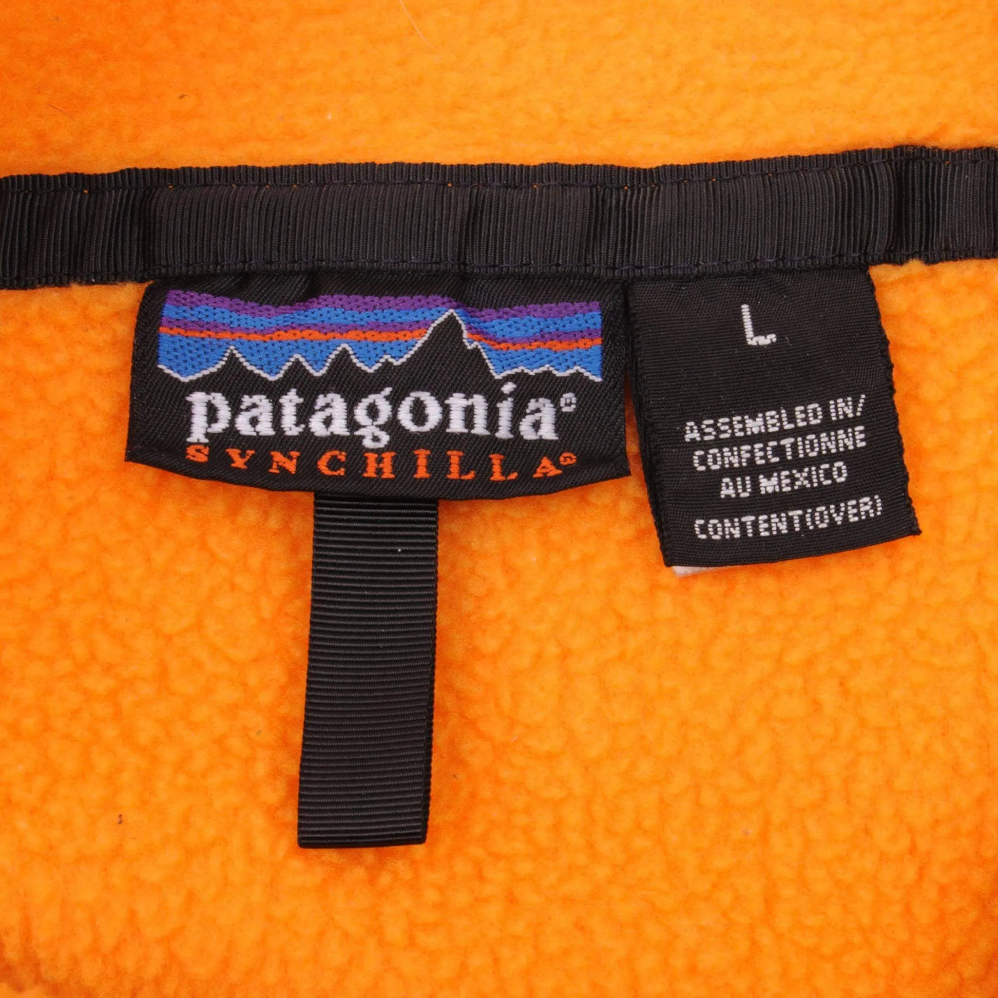 VINTAGE PATAGONIA SNAP T FLEECE PULLOVER 1990S SIZE LARGE