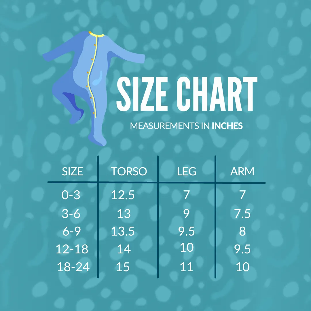 Whale Shark Baby Zip Romper