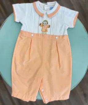 Will'beth Autumn Scarecrow Romper