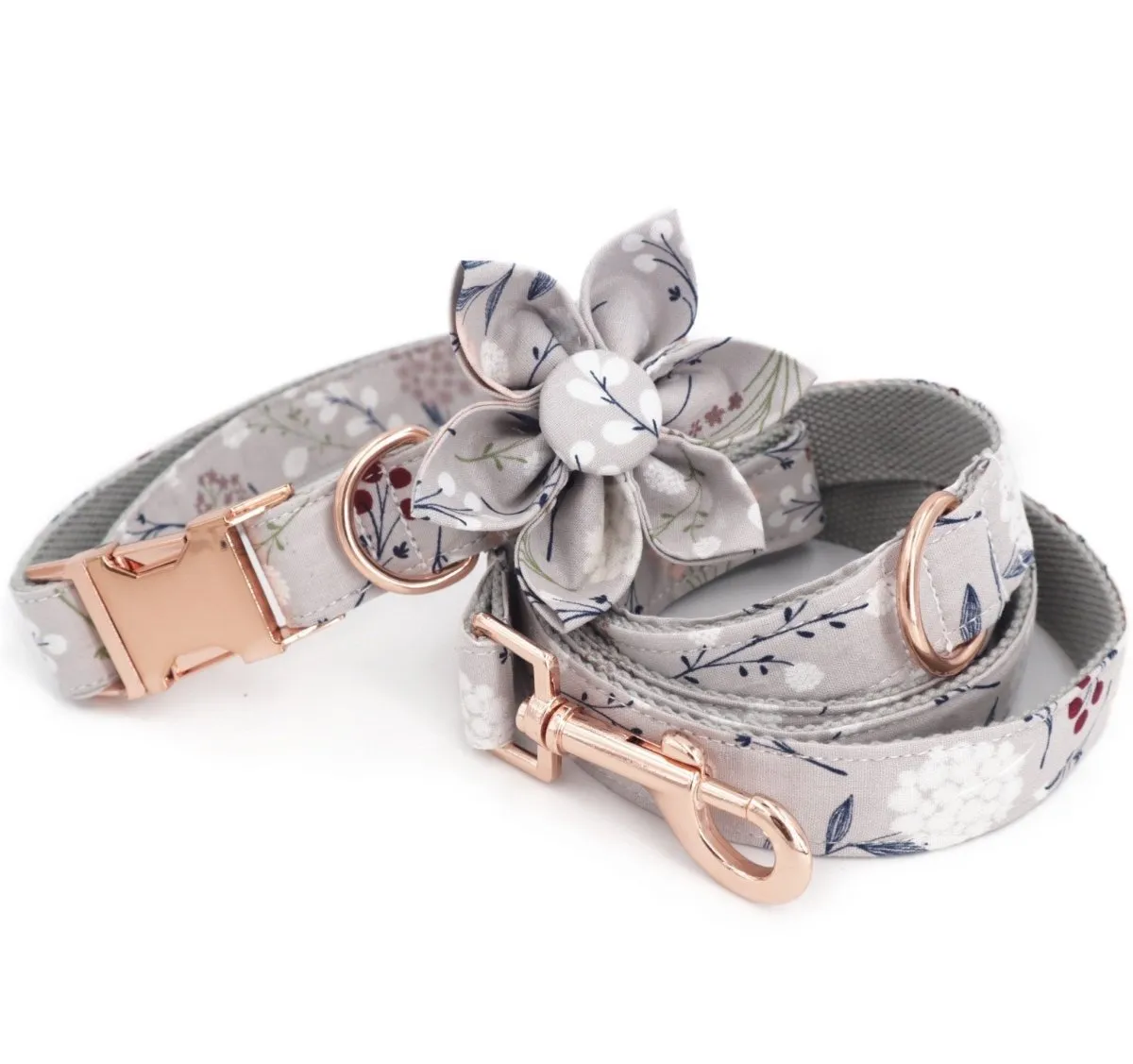 Willow Flower Unbreakable Collar™ & Leash Set