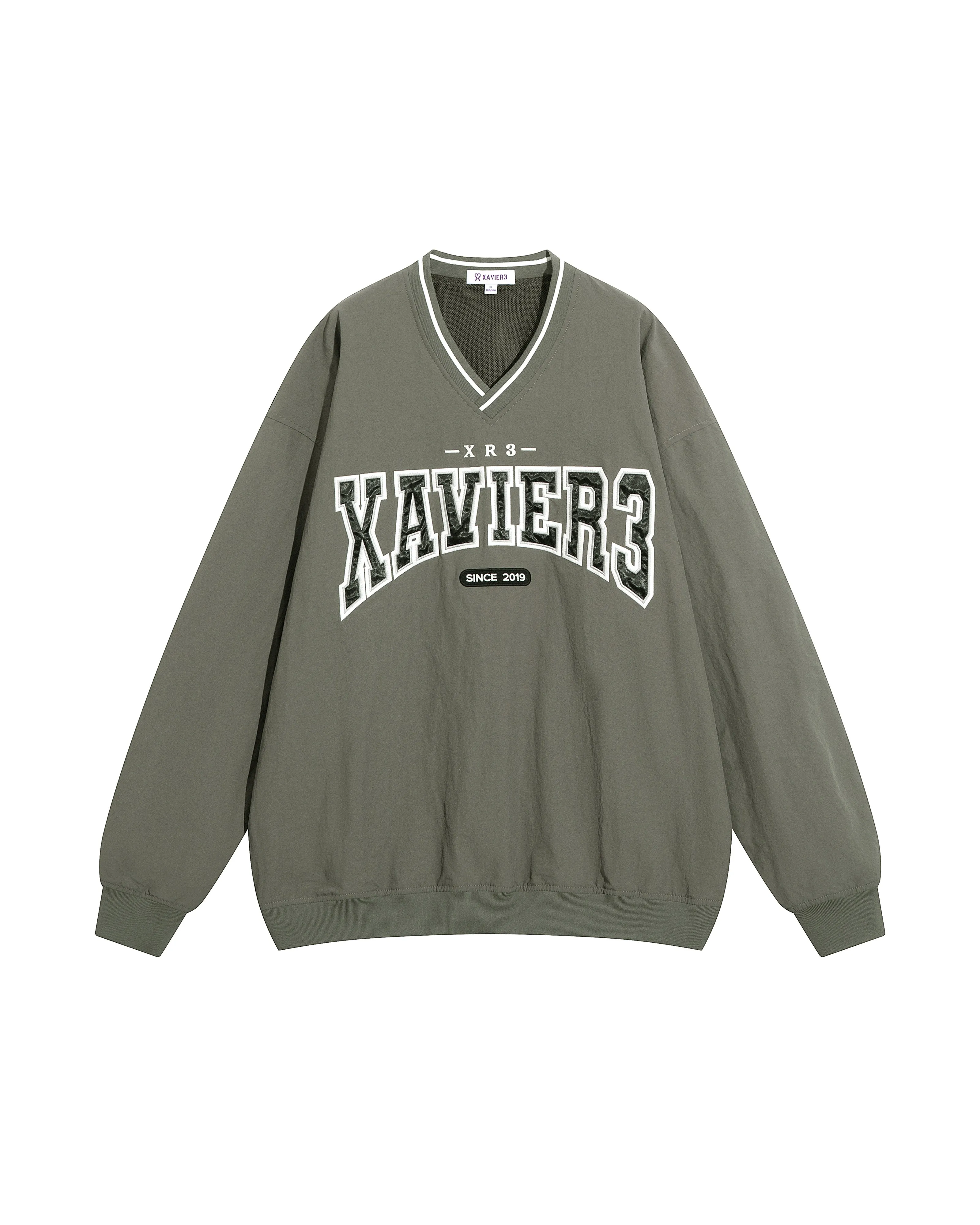 Xavier3 Retro V-Neck Sweatshirt